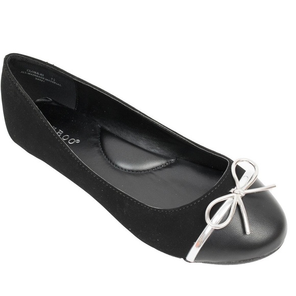 BAMBOO Shoes - BAMBOO Black Flats